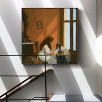 Girl at a Sewing Machine by Edward Hopper