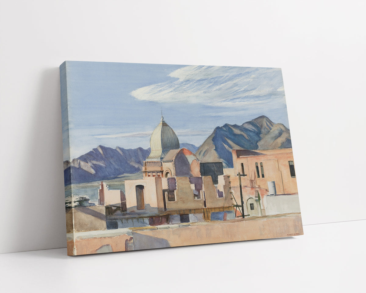 Jo Sketching at Good Harbor Beach by Edward Hopper