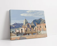 Jo Sketching at Good Harbor Beach by Edward Hopper