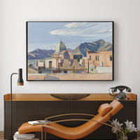 Jo Sketching at Good Harbor Beach by Edward Hopper