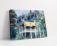 The Mansard Roof by Edward Hopper