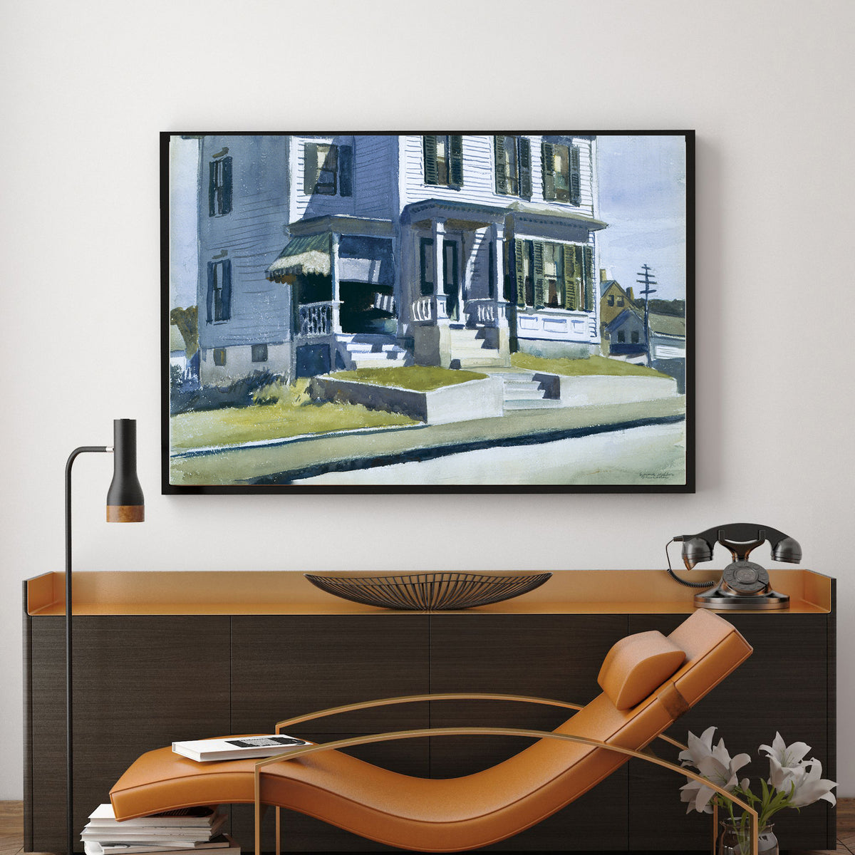 House on Middle Street by Edward Hopper