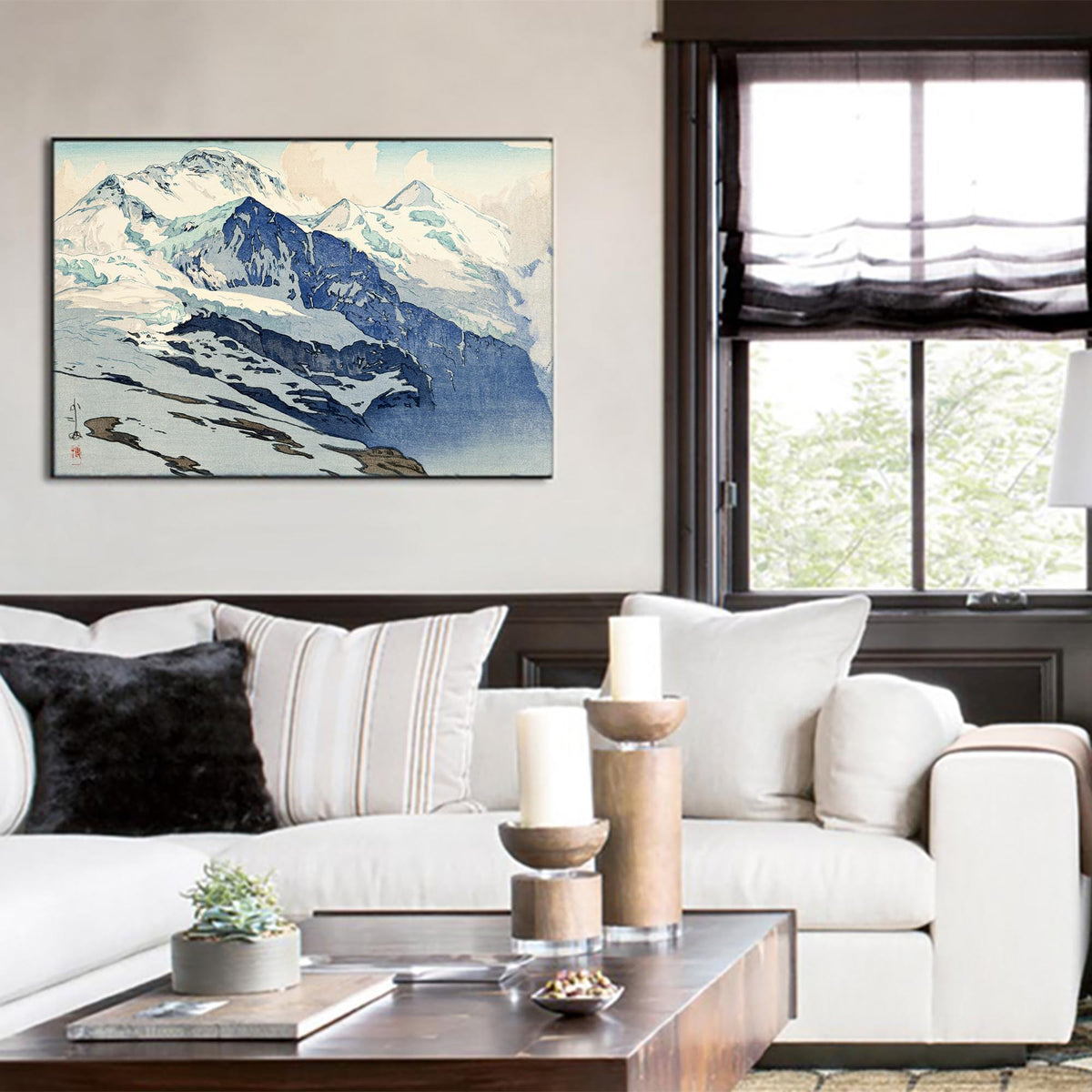 Jungfrau by Hiroshi Yoshida