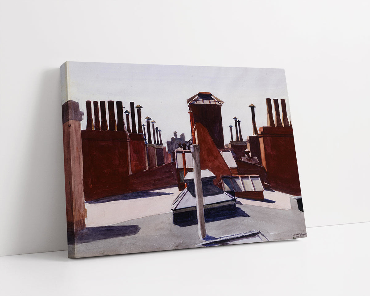 Roofs of Washington Square by Edward Hopper