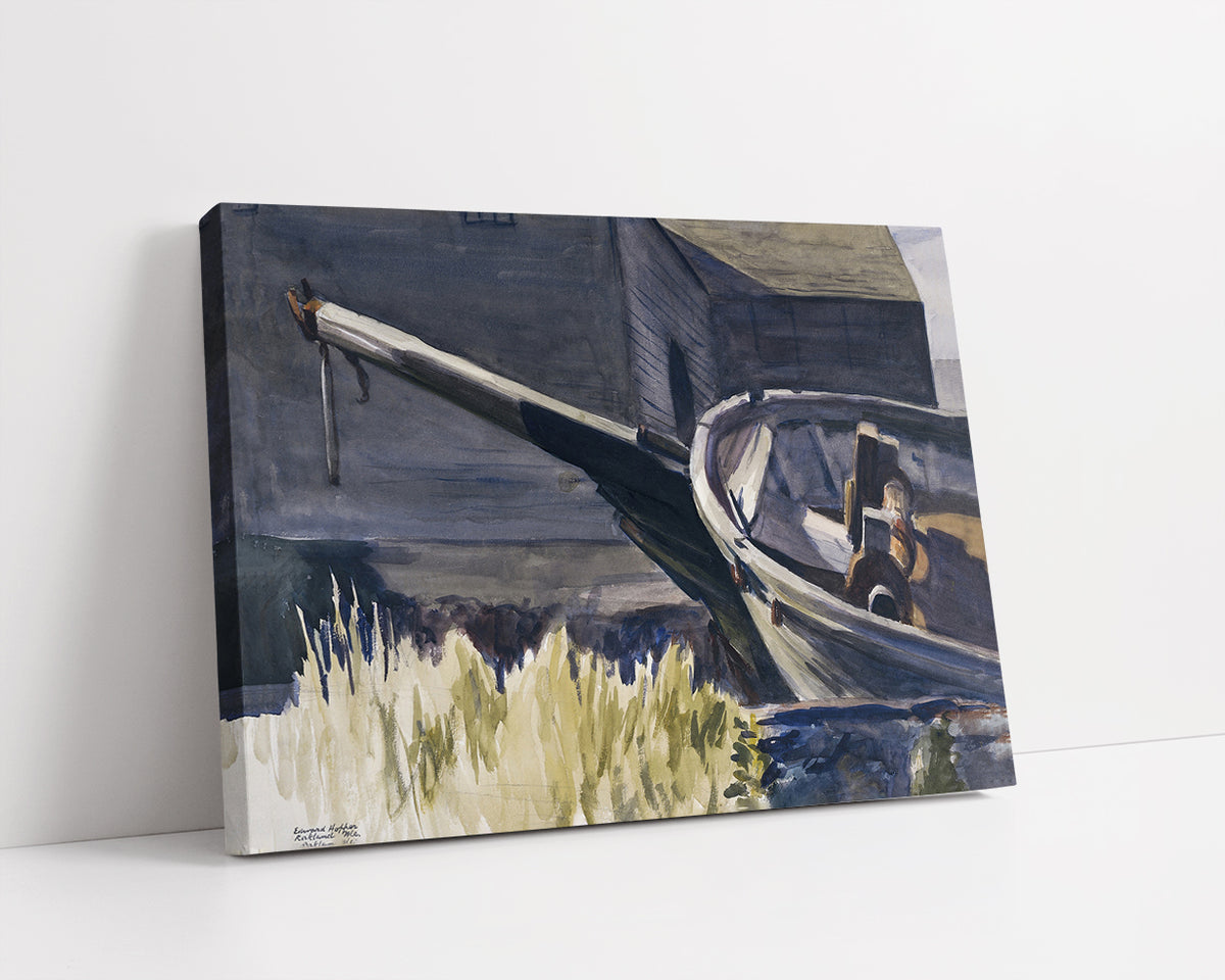 Schooner's Bowspirit by Edward Hopper