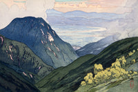 View From Ôtenjodake by Hiroshi Yoshida