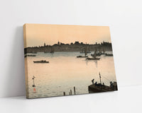 Sumida River In Evening by Hiroshi Yoshida