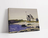 Coast Guard Station, Two Lights, Maine by Edward Hopper