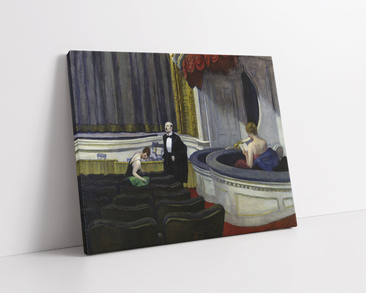 Two on the Aisle by Edward Hopper