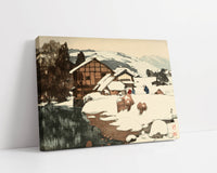 Snow At Kashiwabara by Hiroshi Yoshida