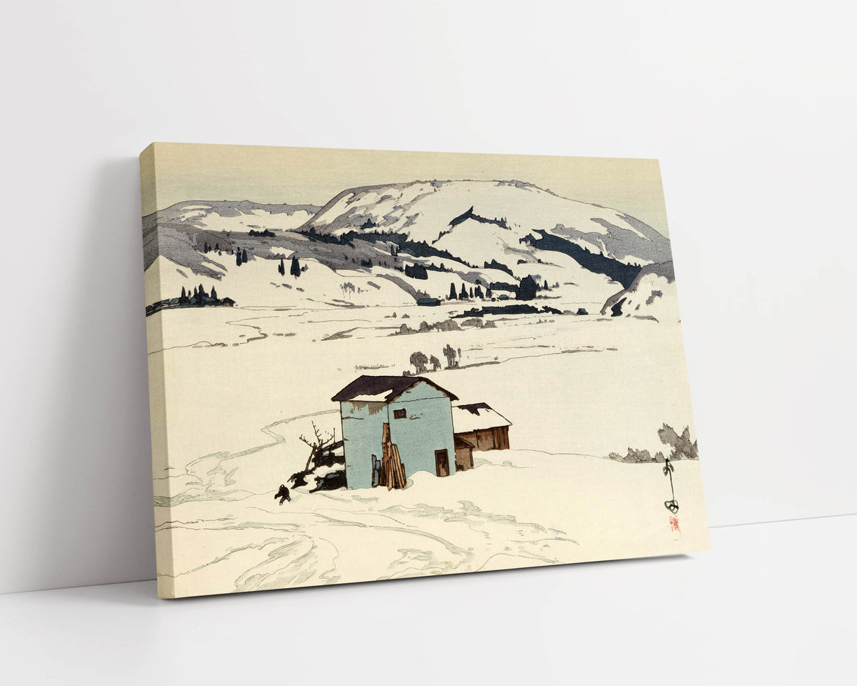 Winter In Taguchi by Hiroshi Yoshida