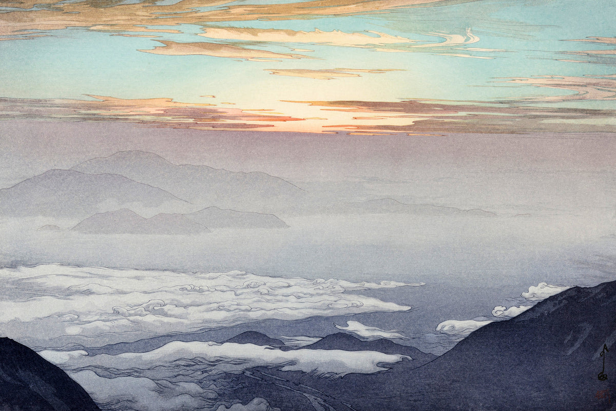 Sea Of Clouds At Mount Hôôby Hiroshi Yoshida
