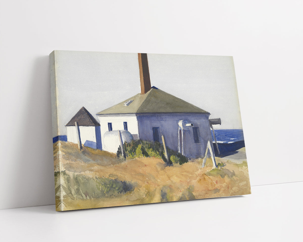 House of the Fog Horn by Edward Hopper