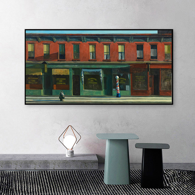 Early Sunday Morning  by Edward Hopper