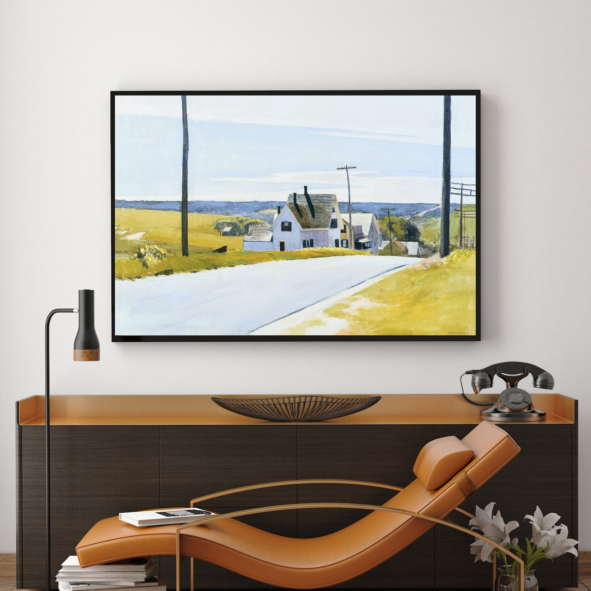 High Road by Edward Hopper