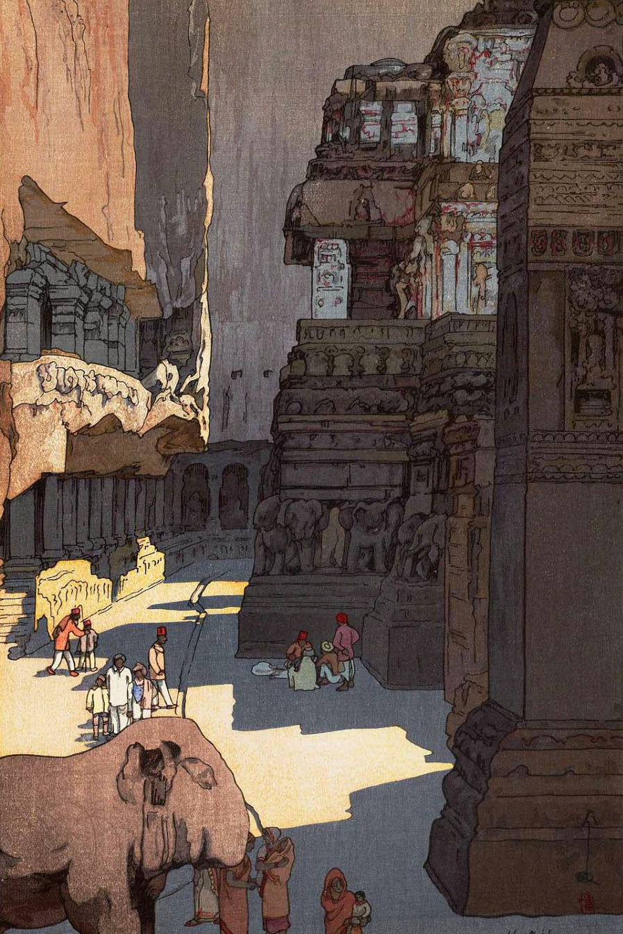 KailasaTempleElloraHighlands by Hiroshi Yoshida