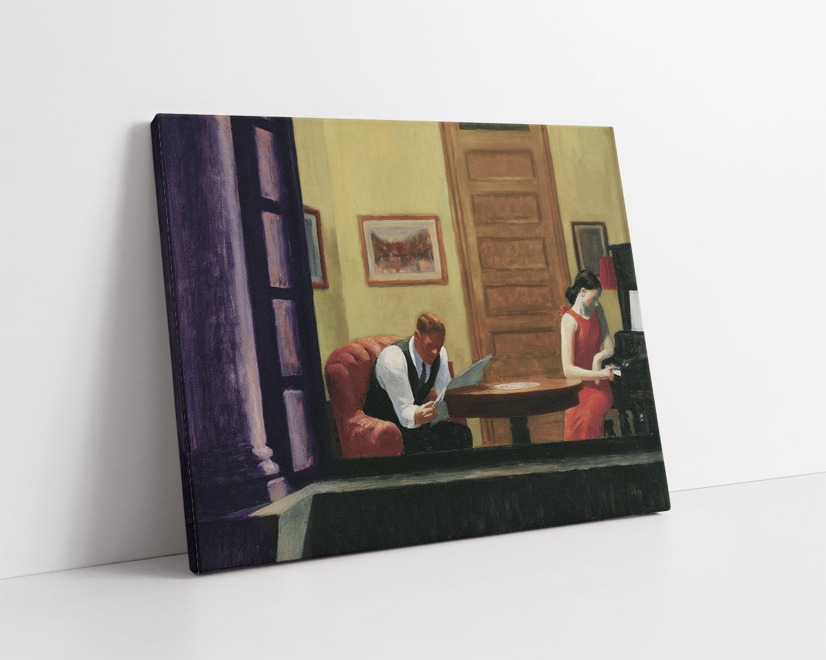 Room in New York by Edward Hopper