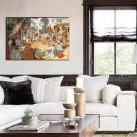 SnakeCharmers by Hiroshi Yoshida