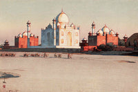 TajMahal3ApproachToAgra by Hiroshi Yoshida