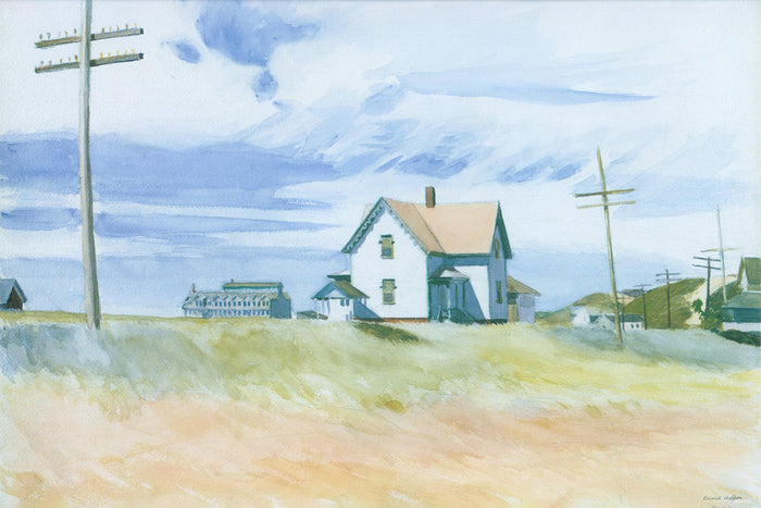 Capron House by Edward Hopper