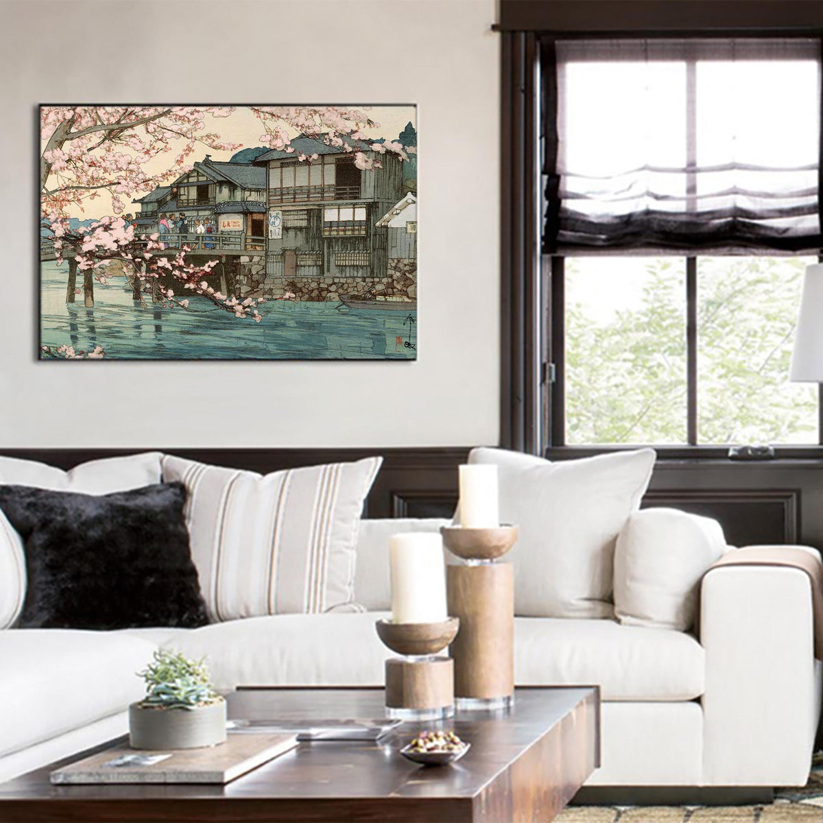 Hayase by Hiroshi Yoshida