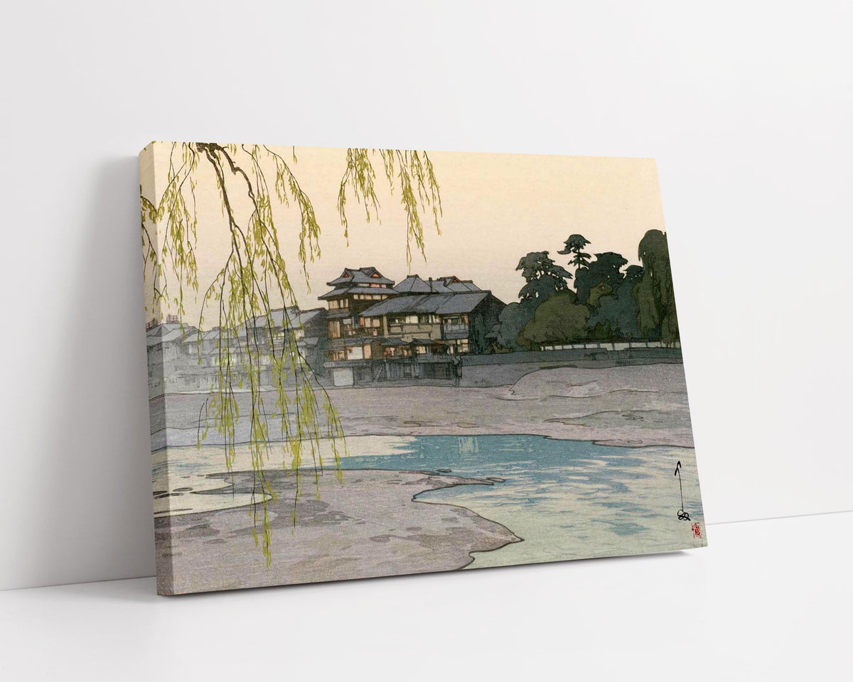 Kamogawa by Hiroshi Yoshida