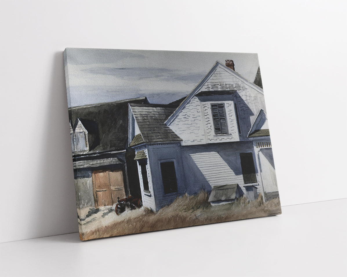 House on Pamet River by Edward Hopper