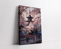 A Glimpse of Ueno Park1 by Hiroshi Yoshida==