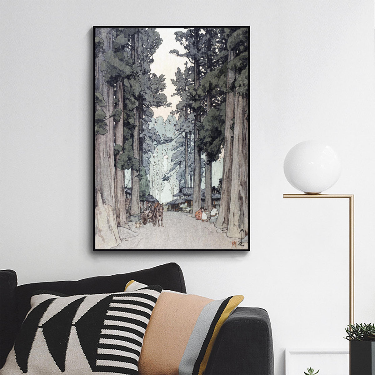 Cryptomeria Avenue by Hiroshi Yoshida