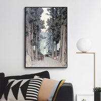 Cryptomeria Avenue by Hiroshi Yoshida