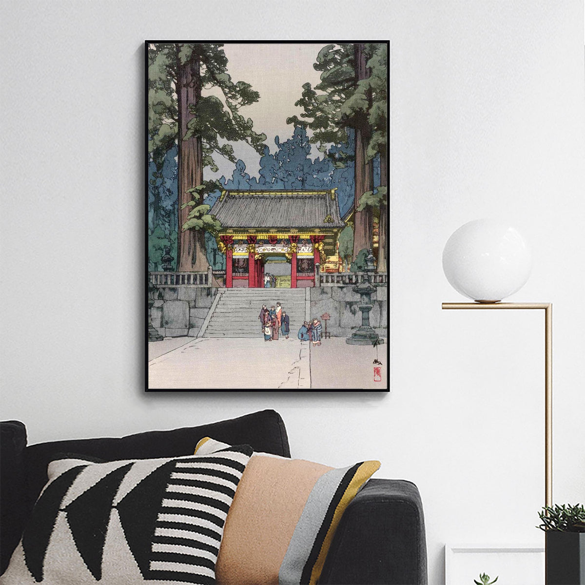TôshôgûShrine by Hiroshi Yoshida