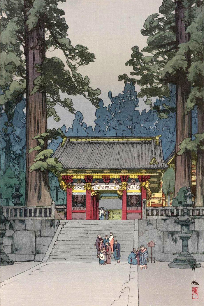 TôshôgûShrine by Hiroshi Yoshida