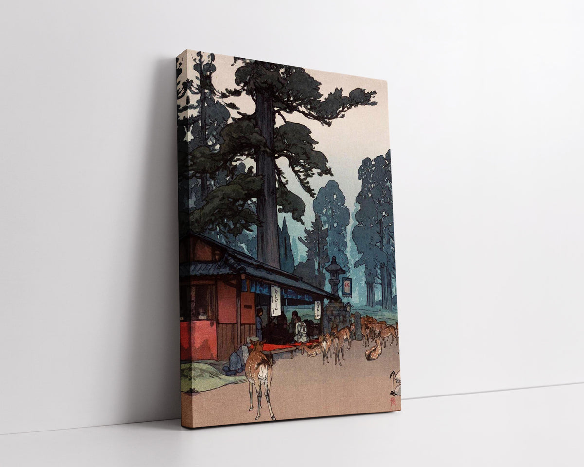 Way To The Kasug A Shrine by Hiroshi Yoshida
