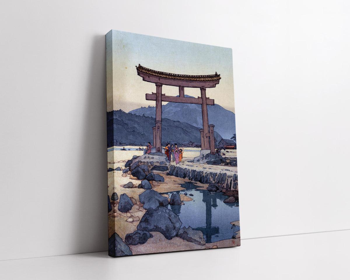Benten Shrine at Nezugaseki by Hiroshi Yoshida