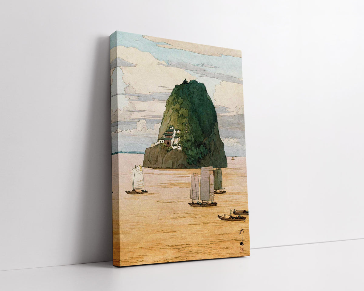 Xiaogushan by Hiroshi Yoshida