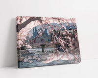 Spring In A Hot Spring by Hiroshi Yoshida