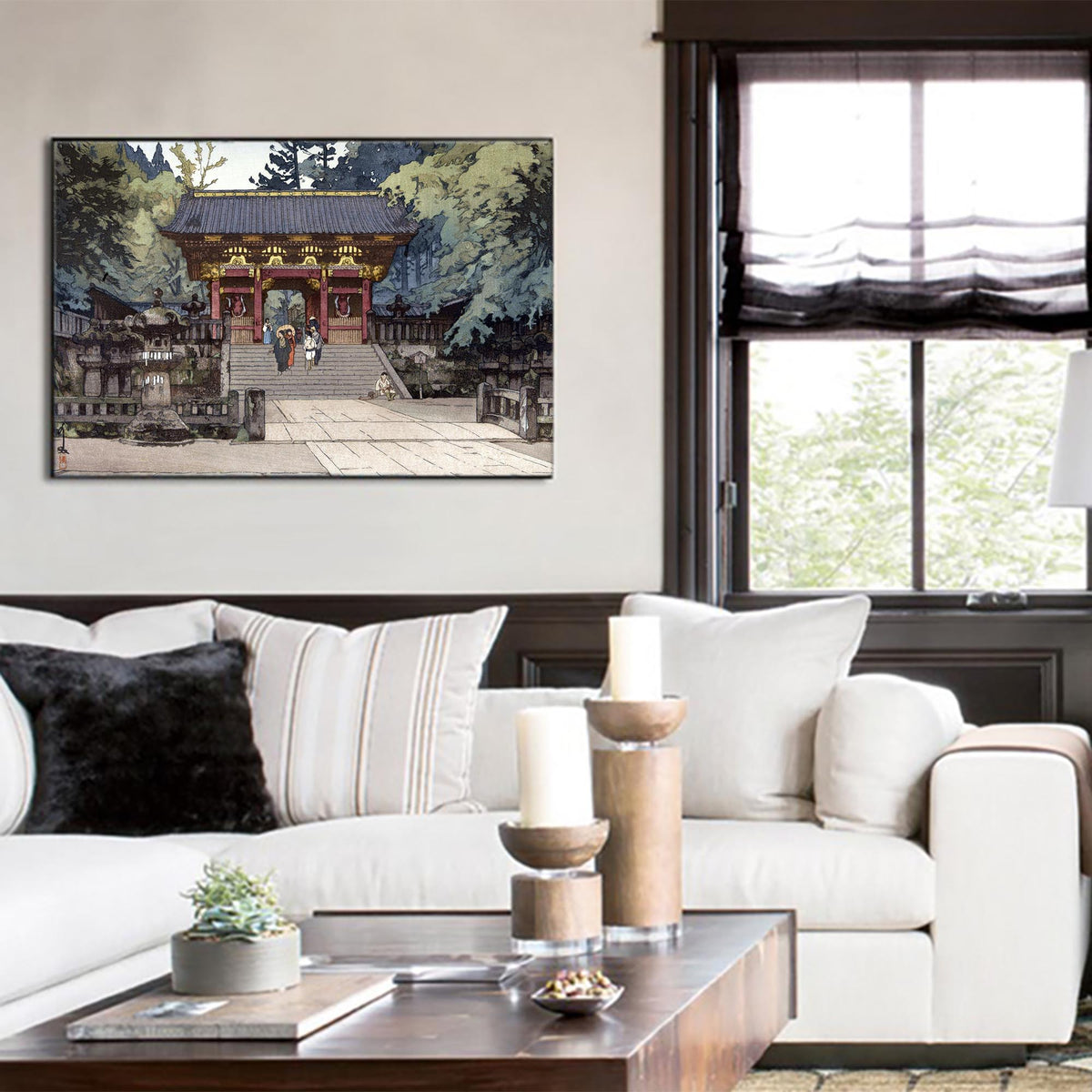 Gold Gate by Hiroshi Yoshida