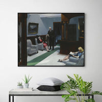 Hotel Lobby by Edward Hopper