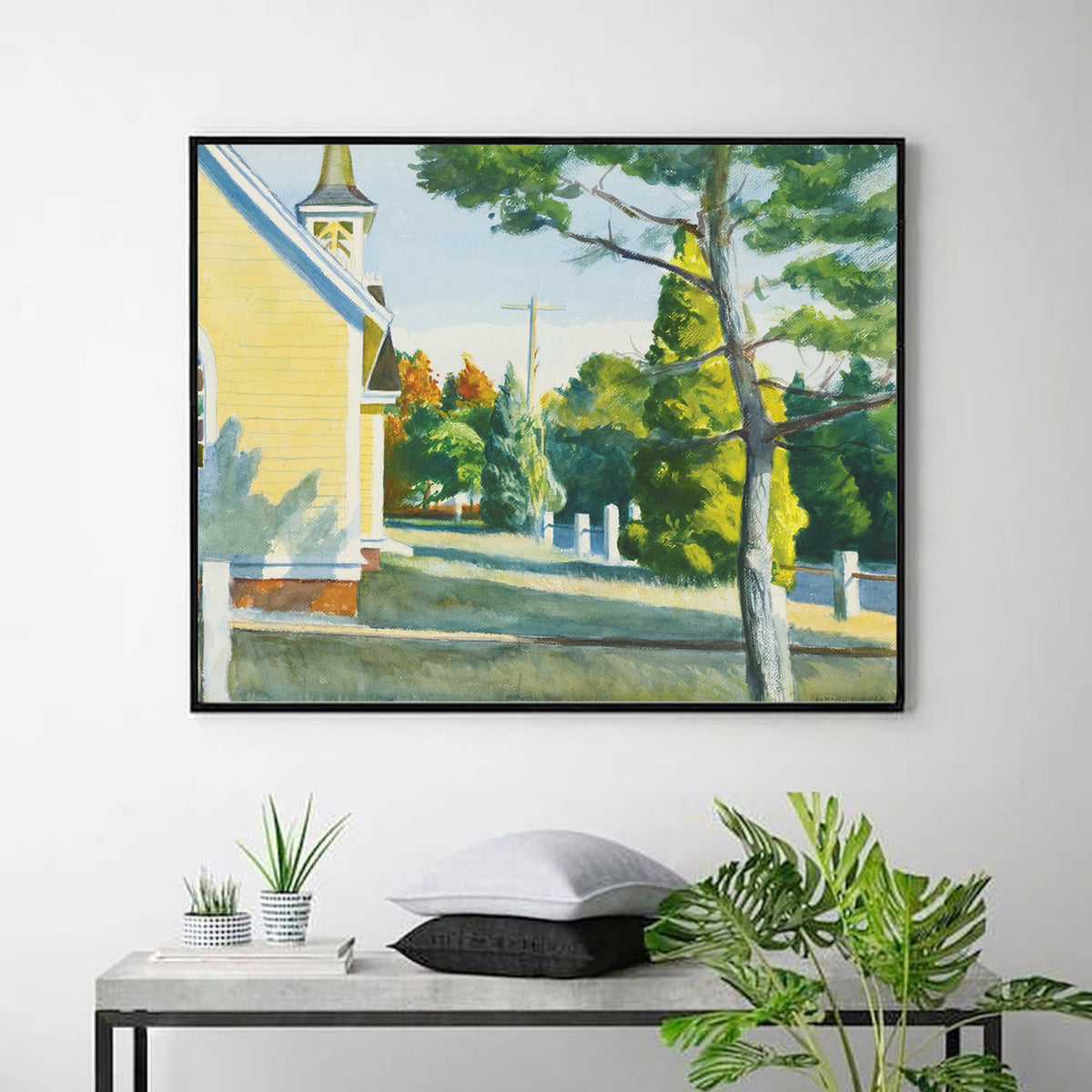 Church in Eastham by Edward Hopper