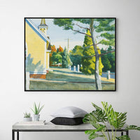 Church in Eastham by Edward Hopper