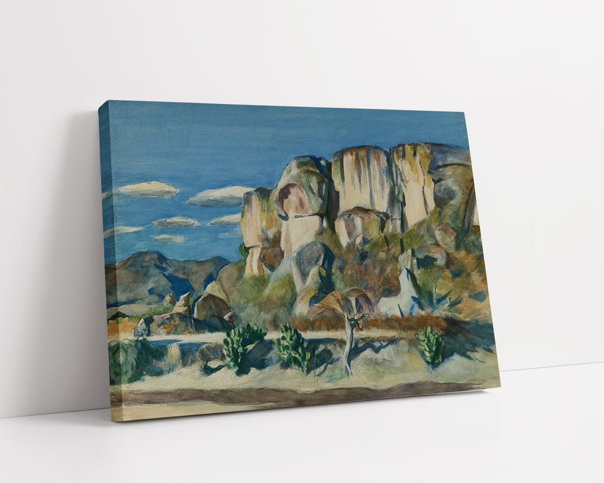 Cliffs Near Mitla, Oaxaca by Edward Hopper