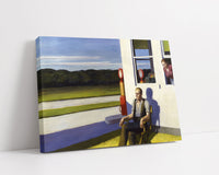 Four Lane Road by Edward Hopper