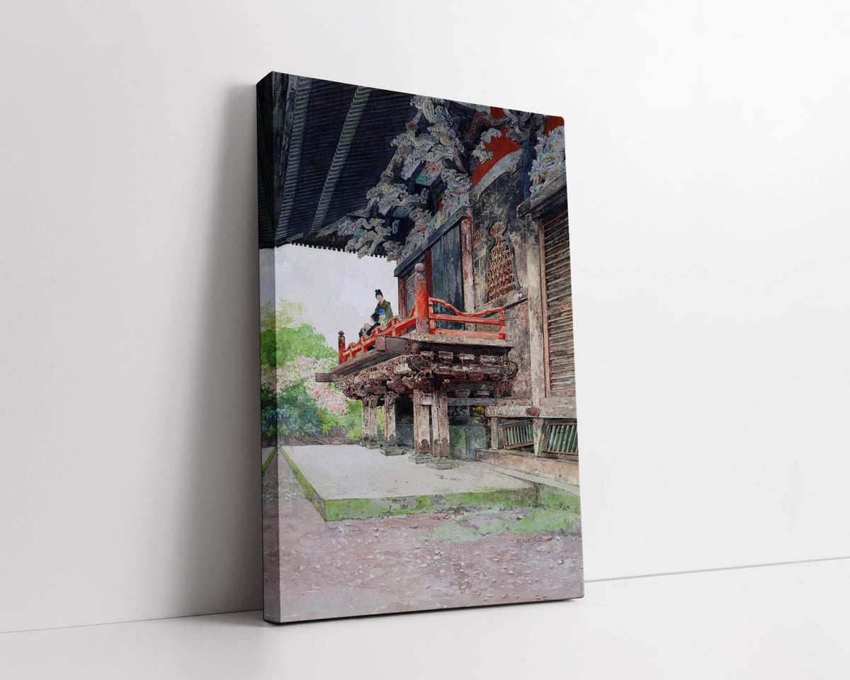 The Balcony by Hiroshi Yoshida