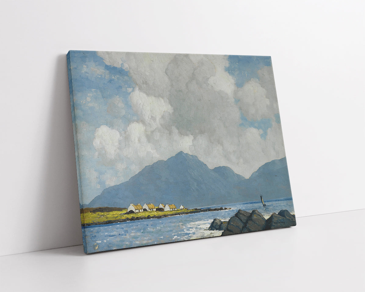 A Connaught Fishing Village by Paul Henry