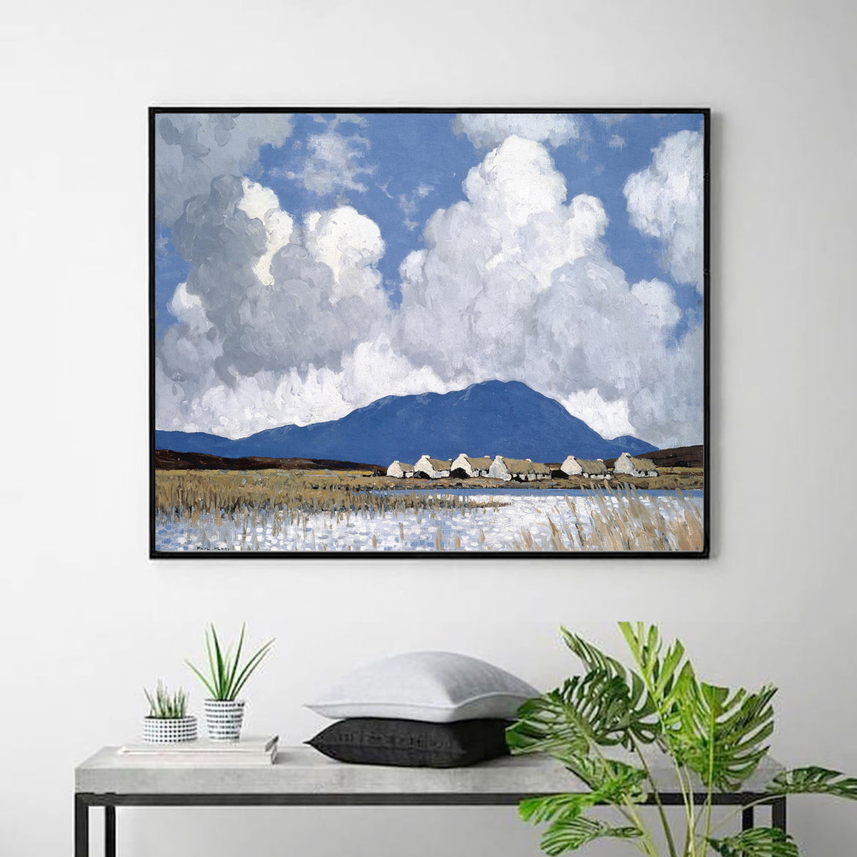 A Connemara Village by Paul Henry