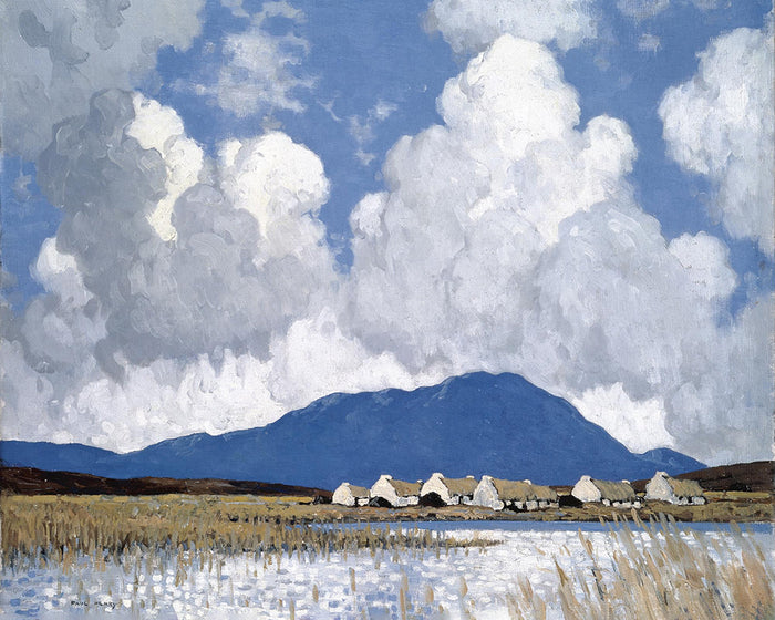 A Connemara Village by Paul Henry