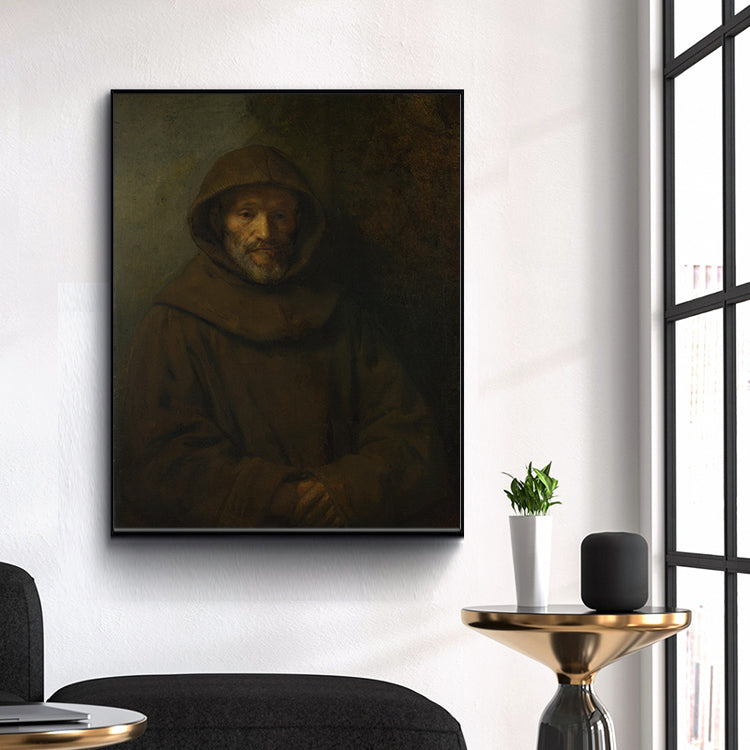 A Franciscan Friar by Rembrandt Harmenszoon van Rijn