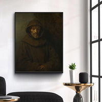 A Franciscan Friar by Rembrandt Harmenszoon van Rijn
