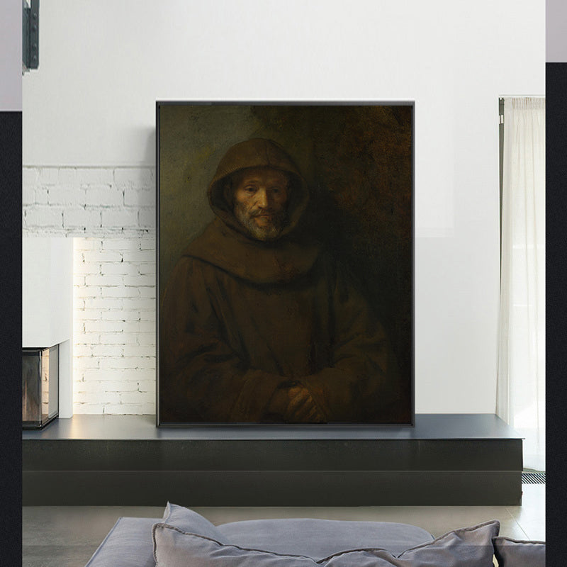 A Franciscan Friar by Rembrandt Harmenszoon van Rijn
