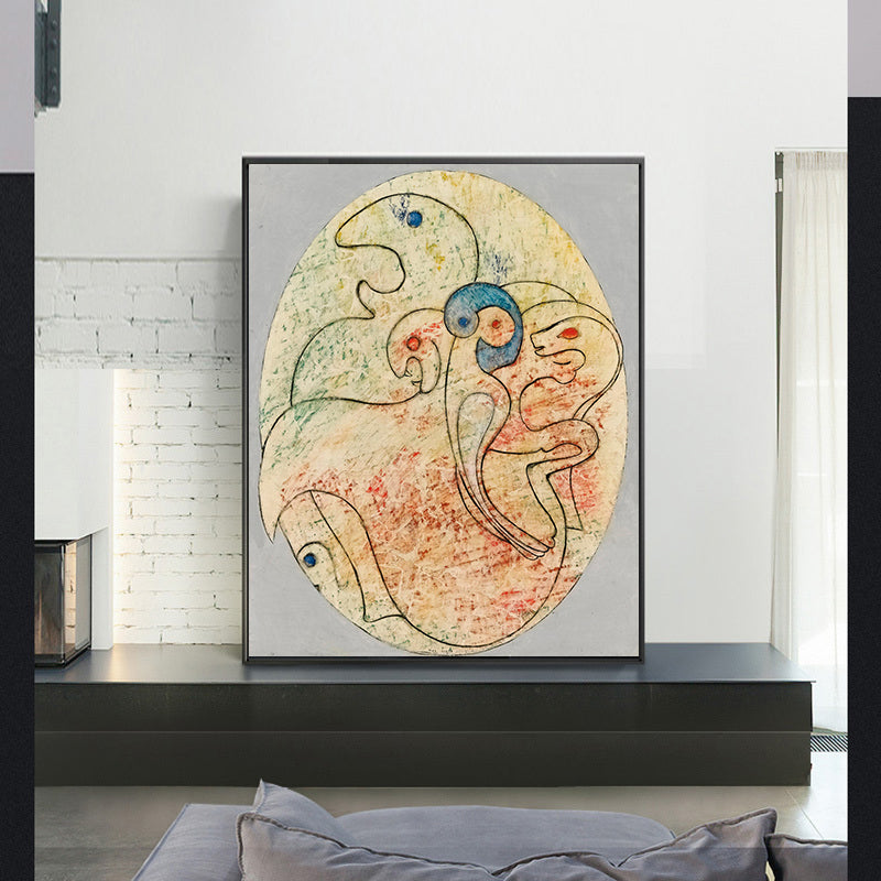 A L'intérieur De La Vue LUF by Max Ernst
